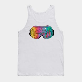 ski goggles mountains Tank Top